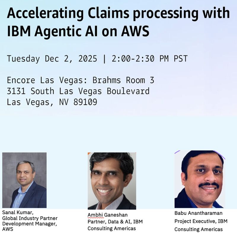 AWS Re:Invent 2025